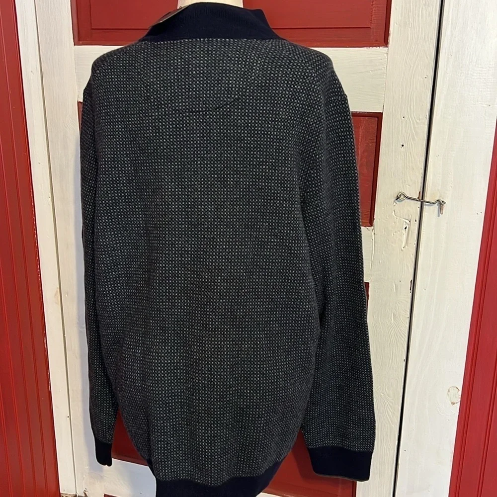 NWT Jos. A. Bank Reserve Wool Polo Style Pullover Sweater L